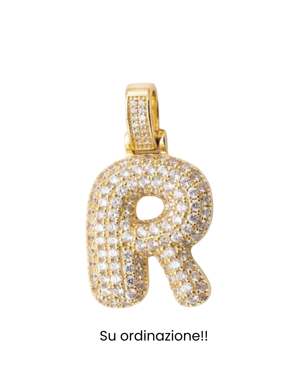 Lettere ZIRCON BALLOON Gold
