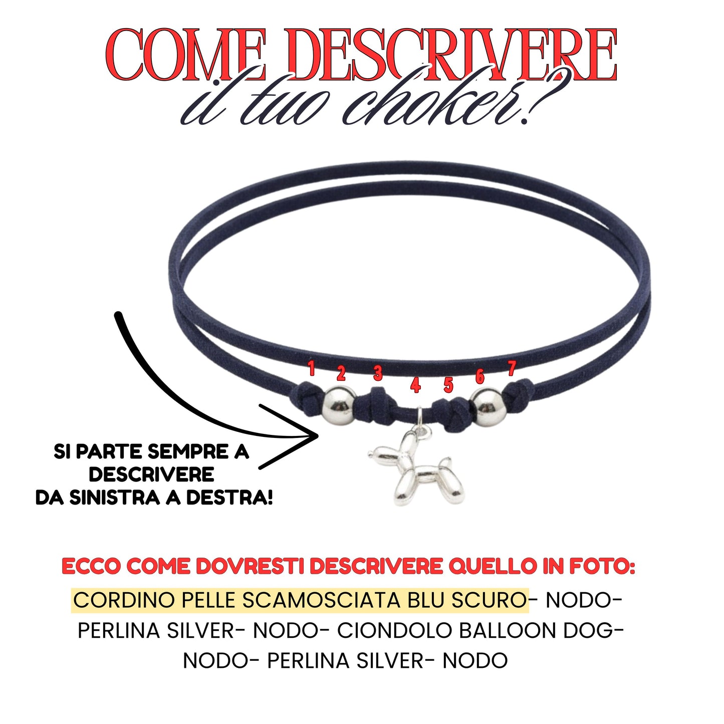 ASSEMBLAGGIO CHOKER PERSONALIZZATO⚠️