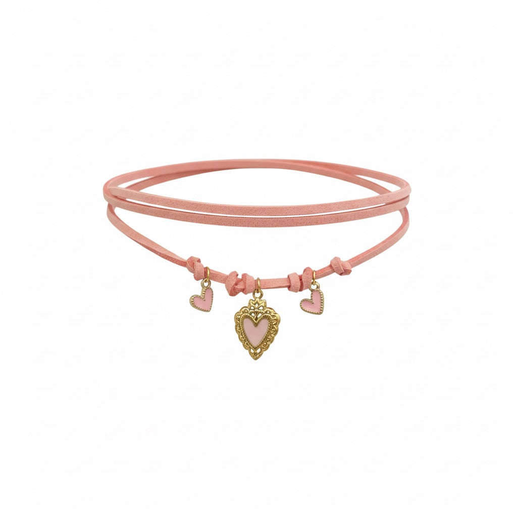 Choker "Triplo Amore"