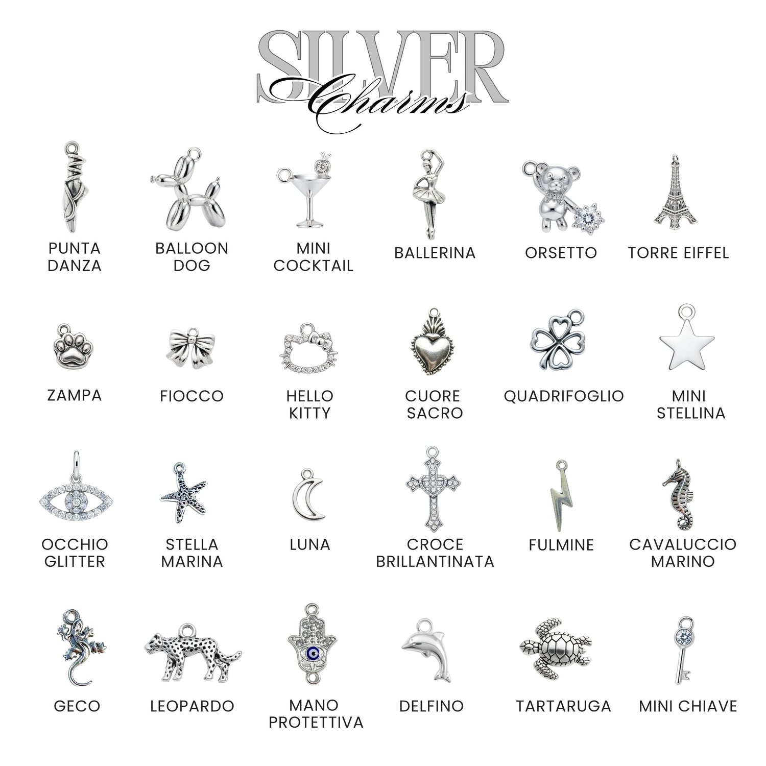 Charm Silver