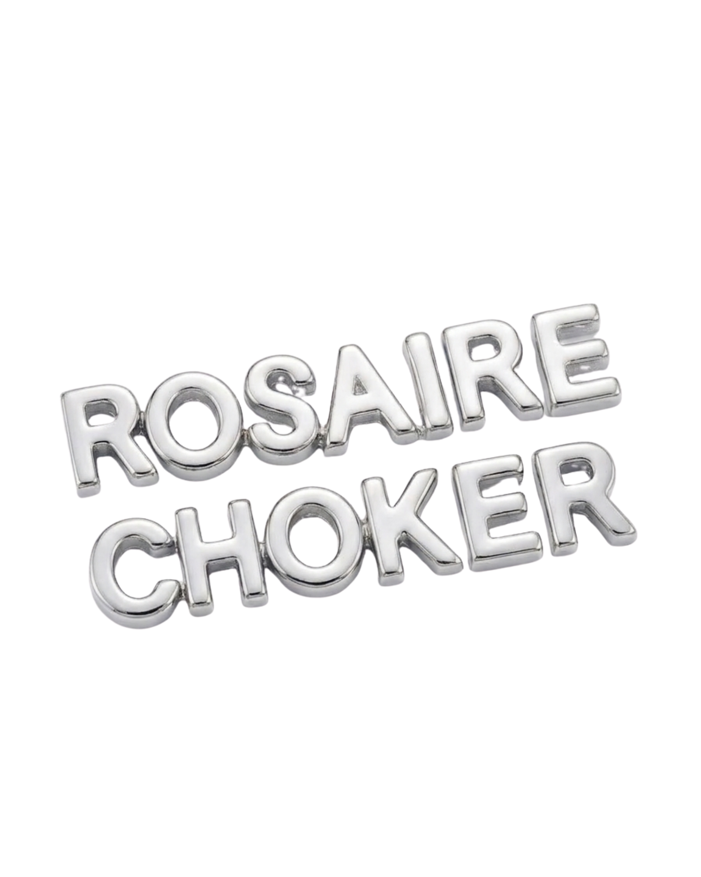 Lettere Personalizzate SILVER