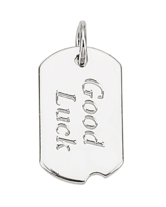 Charm MEDAGLIA GOOD LUCK SILVER