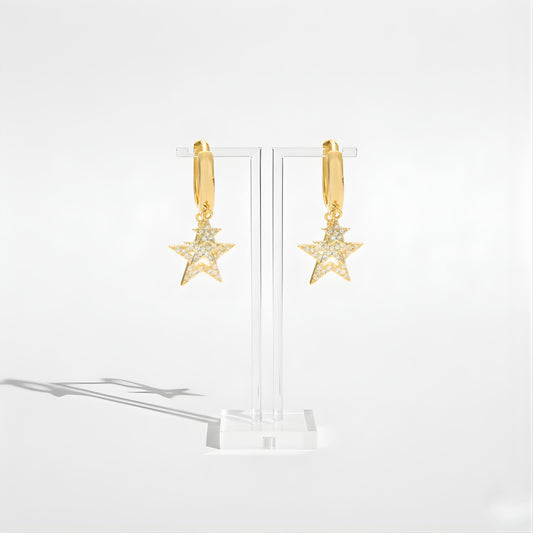 Orecchini "Tripla Stella"