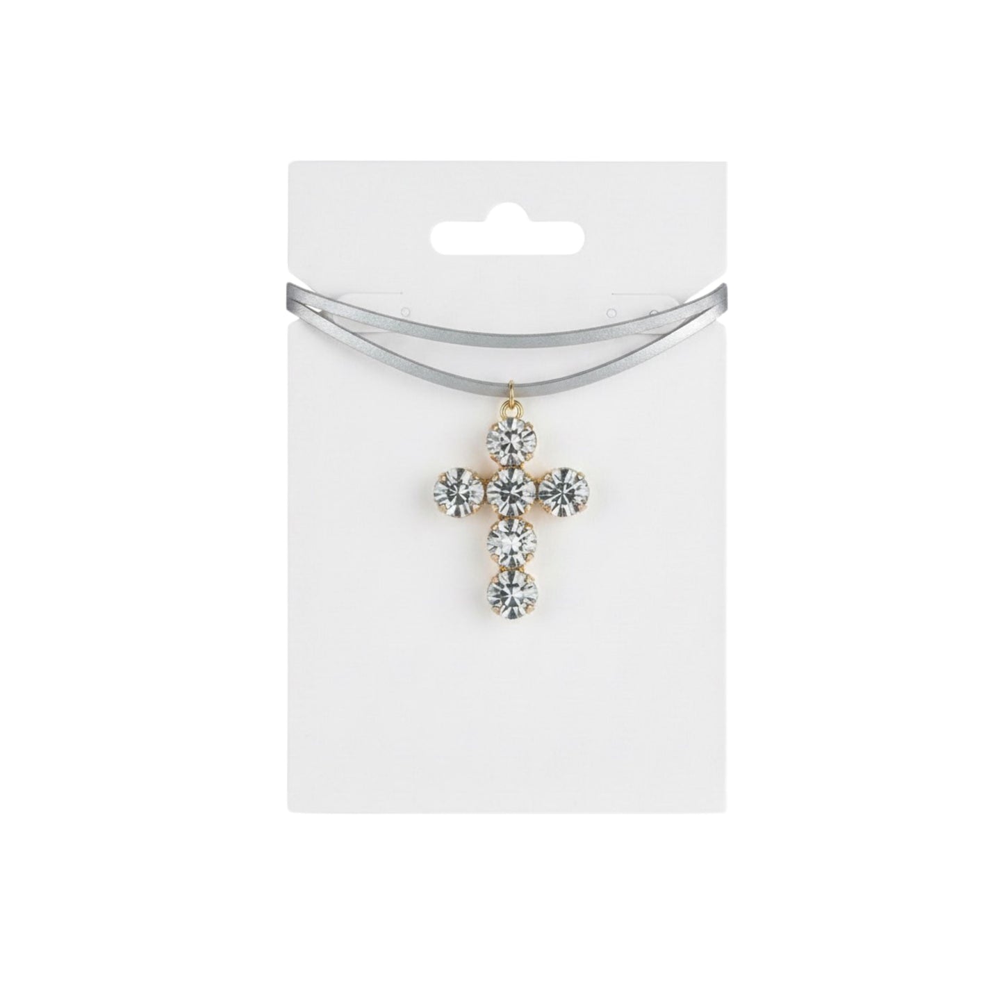 Choker "ZIRCON CROSS"