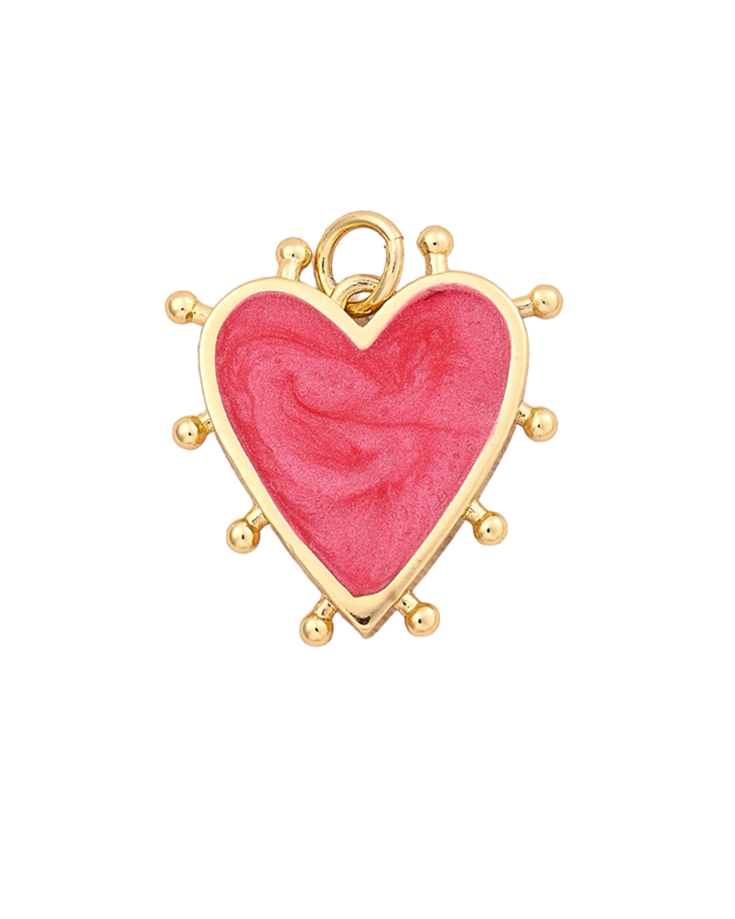Charm ETERNA CUORE FUCSIA