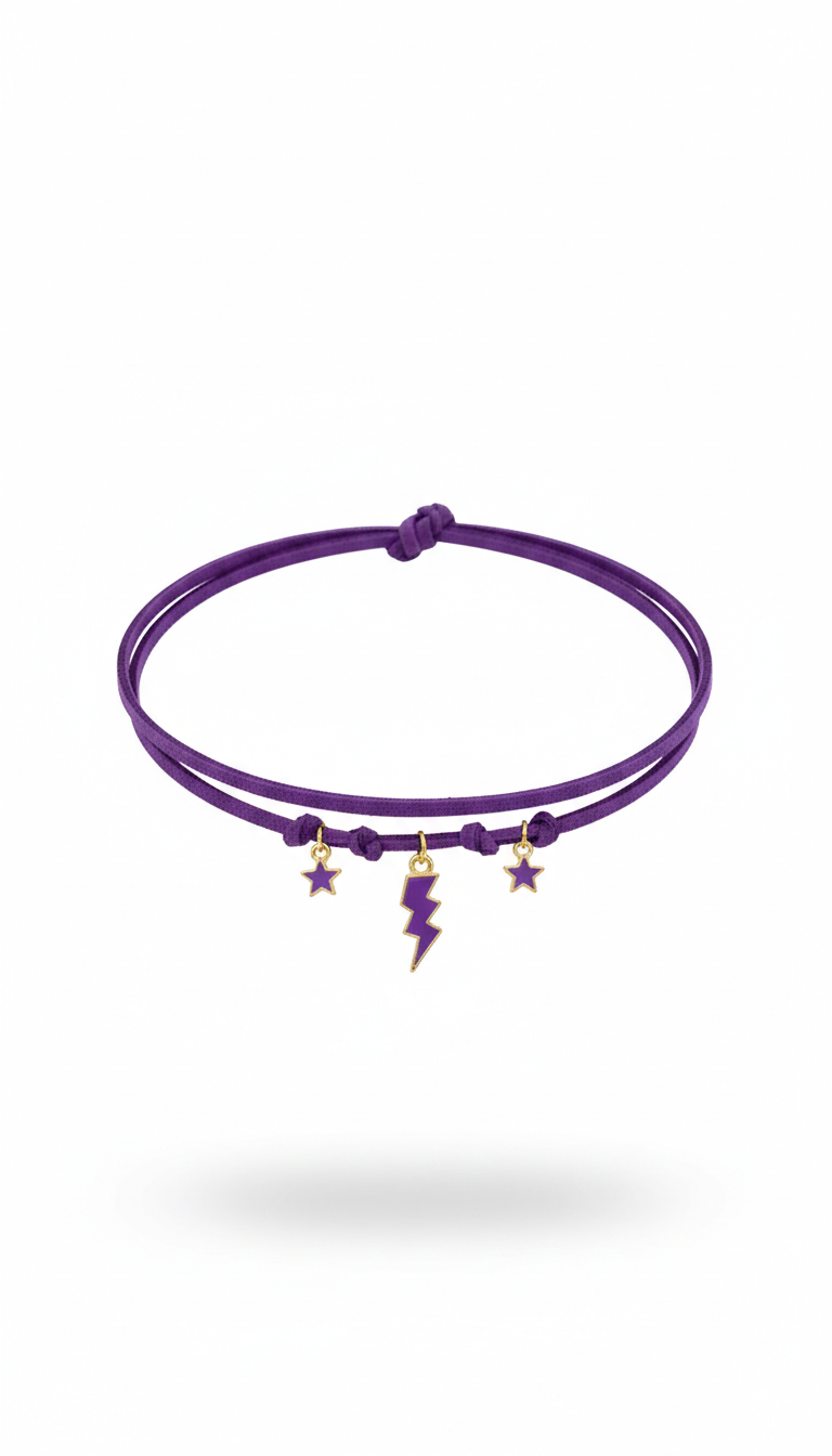 Choker "PURPLE LIGHTNING"