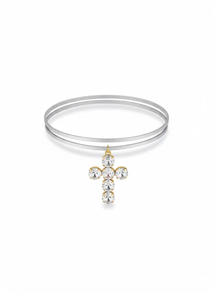 Choker "ZIRCON CROSS"