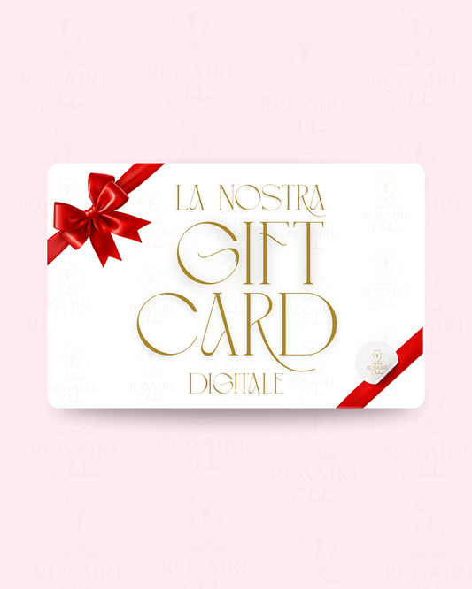 La nostra GIFT CARD DIGITALE 🎁